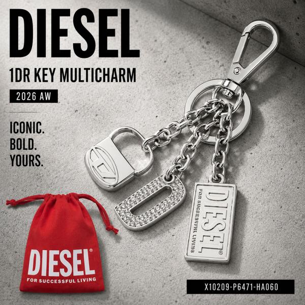 DIESEL（ディーゼル） X10209 P6471 HA060 1DR KEY MULTICHARM