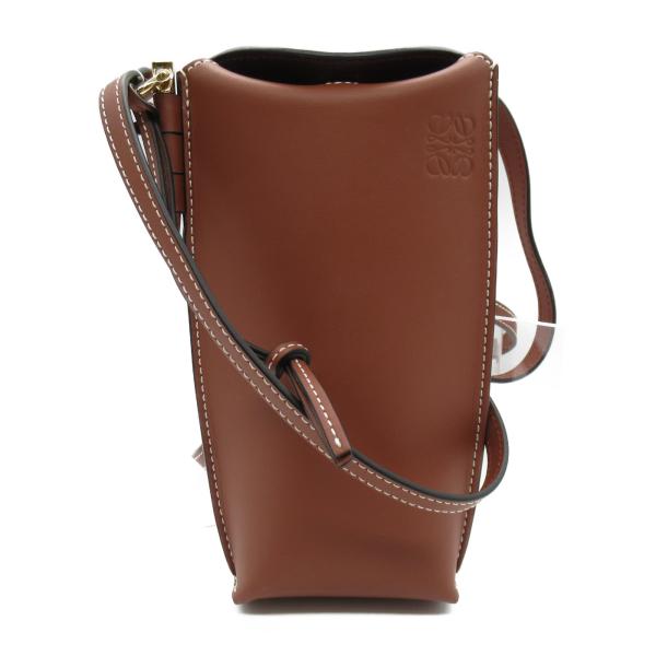 LOEWE ロエベ ショルダーバッグ ゲートポケット ブラウン系 LOEWE ロエベ ショルダーバッグ ゲートポケット ブラウン系