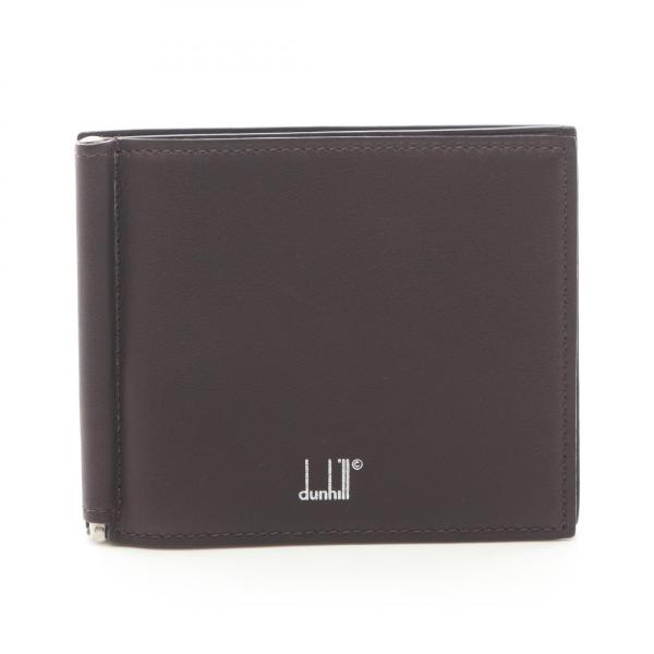 dunhill（ダンヒル） 爆買 ロゴ ブランドオフ レザー 札入れ レザー