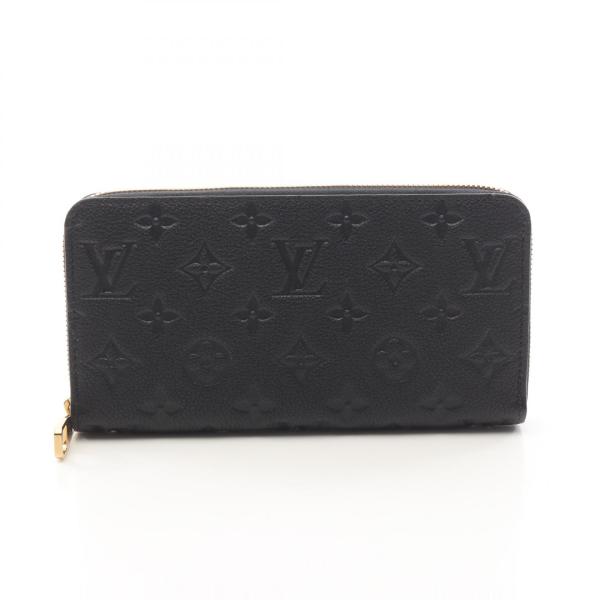 ルイヴィトン ジッピーウォレット アンプラント　ノワール　712 LOUIS VUITTON（ルイ・ヴィトン） ジッピー ウォレット モノグラムアン