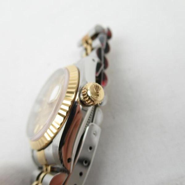輝く高品質な K18YG(750）イエローゴールド ゴールド ウォッチ 腕時計 デイトジャスト ロレックス ROLEX(ロレックス) x L番  69173 ステンレススチール（SS） - レディース腕時計 - www.moozic.org