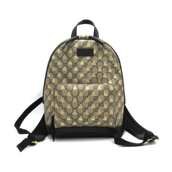 GUCCI グッチ リュックサック バックパック GGスプリーム ビー GUCCI グッチ リュックサック バックパック GGスプリーム ビー