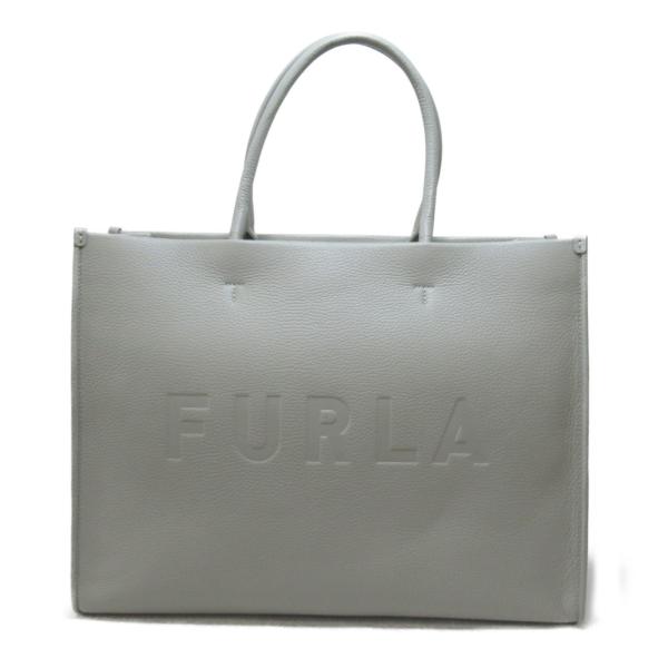 FURLA Furla フルラ トートバッグ ワンダー L グレー系 レザー FURLA Furla フルラ トートバッグ ワンダー L グレー系 レザー