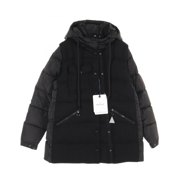 モンクレール MONCLER ARTIGNY ダウンジャケット 衣料品 アウター ウール ナイロン レディース ブラック系 J20931C00002597RH999 【新品】 MONCLER（モンクレール） ARTIGNY ブランドオフ ウール ダウン