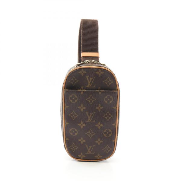 【美品】ルイヴィトン　ポシェットガンジュ　ボディバック　ショルダーバック LOUIS VUITTON（ルイ・ヴィトン） ポシェットガンジュ ブランドオフ