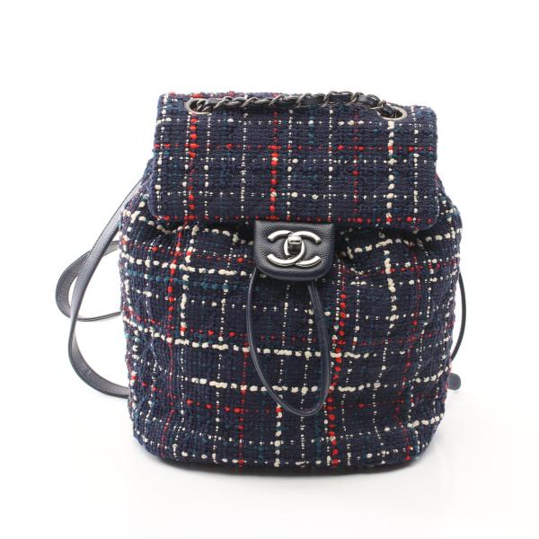 CHANEL（シャネル） ココマーク ブランドオフ ファブリック リュック 