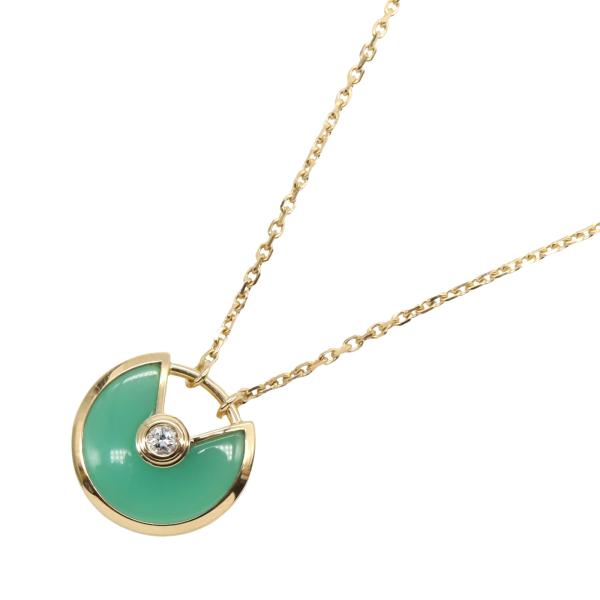 Cartier（カルティエ） アミュレット ドゥ ネックレス クリソプレーズ