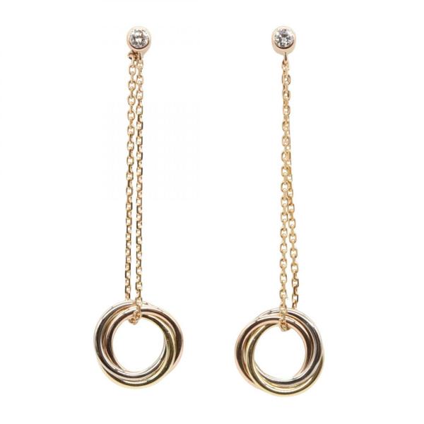 Cartier（カルティエ） トリニティ ピアス ブランドオフ CARTIER K18