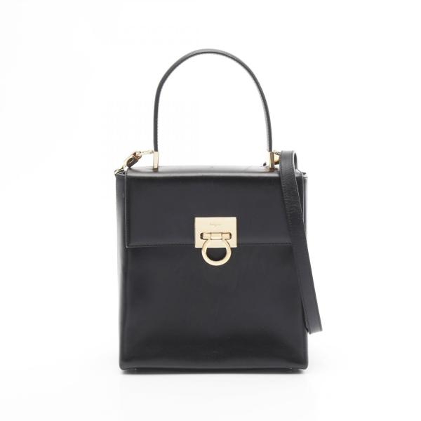 値下げ‼️ 美品❣️ フェラガモガンチーニ・Ferragamoハンドバッグ 1pia_sftophandle