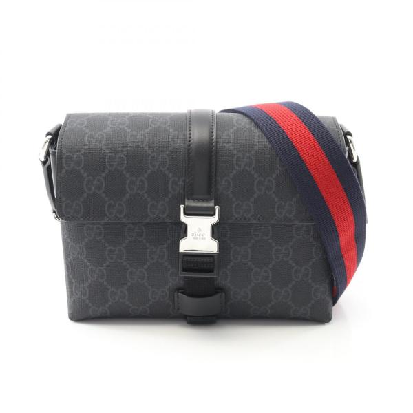 GUCCI グッチ ショルダーバッグGGキャンバス オールドグッチ PVC GUCCI（グッチ） GGキャンバス ブランドオフ GUCCI PVCコーティング