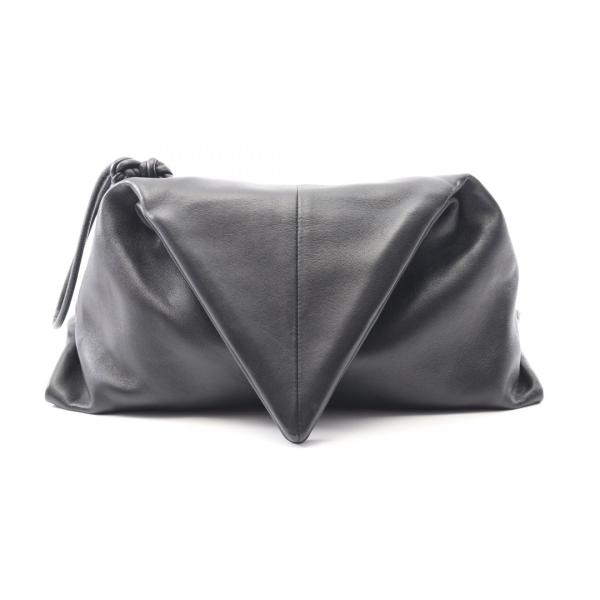 BOTTEGA VENETA　トライアングル　クラッチバッグ美品 ボッテガヴェネタ トライアングルフラップ ブランドオフ BOTTEGA