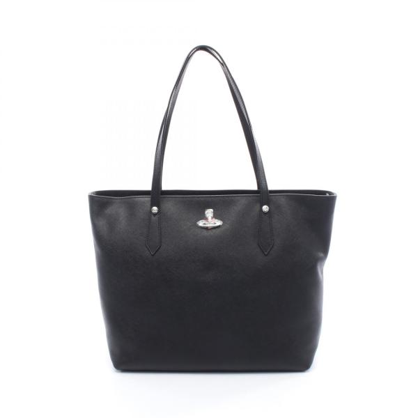 極美品✨ vivienne westwoodトートバッグ オーブ総柄 レザー ヴィヴィアンウエストウッド SHOPPER オーブ ブランドオフ Vivienne