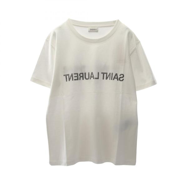 SAINT LAURENT ブラック Tシャツ　れディース SAINT LAURENT T-shirt in Black | Saint Laurent | YSL EN-EN