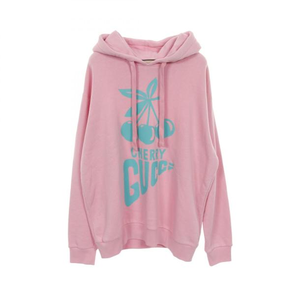 GUCCI（グッチ） CHERRY GUCCI ブランドオフ コットン パーカー 中古