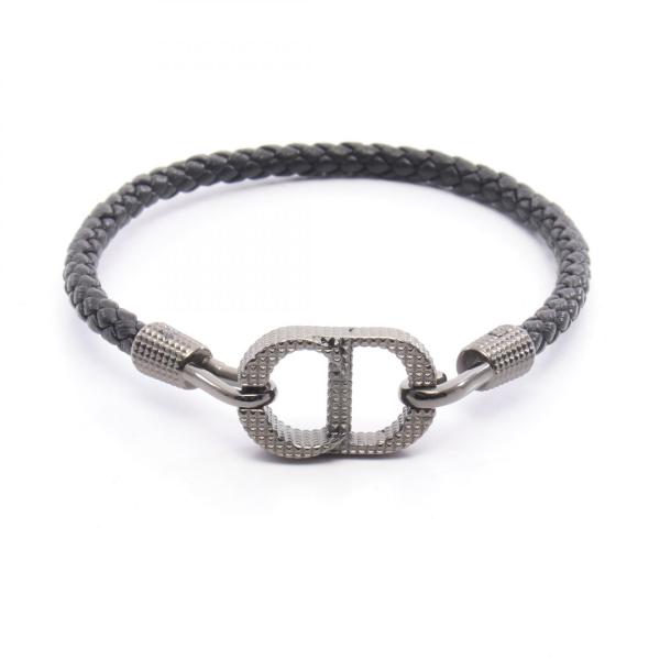 ディオール CD Icon ブランドオフ Dior レザー ブレスレット