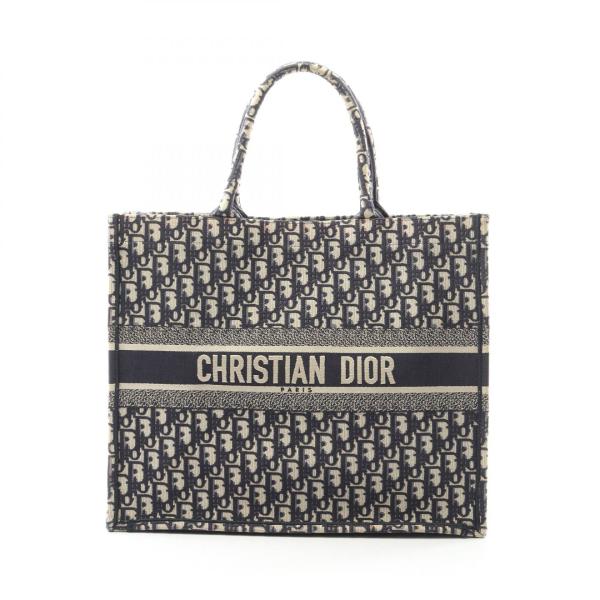 ⭐️極美品 Dior ディオール ブックトート スモール オブリーク ジャガード ディオール BOOK TOTE ブックトート ラージ オブリーク ブランドオフ