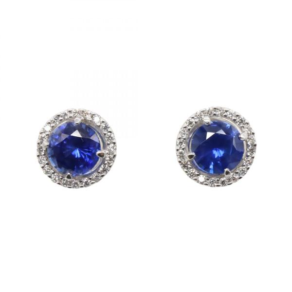 ジュエリー サファイア ピアス ブランドオフ JEWELRY Pt900プラチナ 
