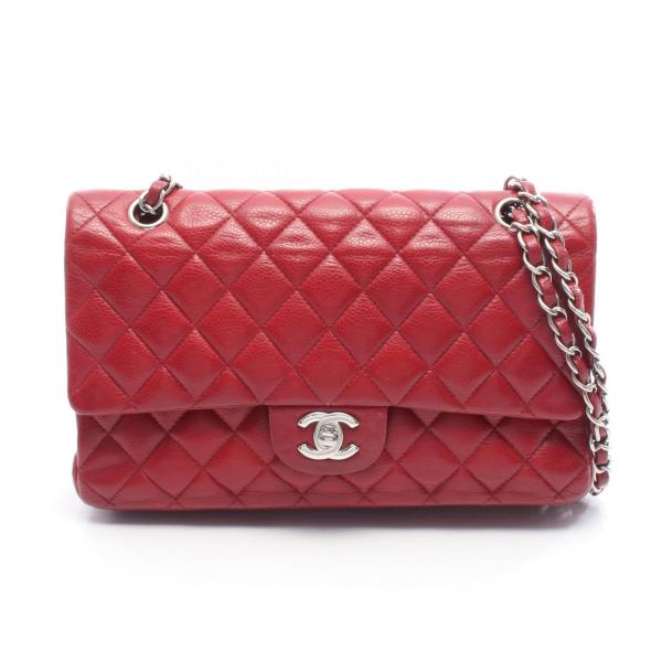 CHANEL（シャネル） マトラッセ Wフラップ ブランドオフ キャビア