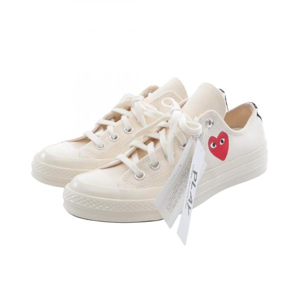未使用CONVERSE×PLAY COMME des GARCONS スニーカー プレイコムデギャルソン PLAY COMME des GARCONS × CONVERSE ブランド