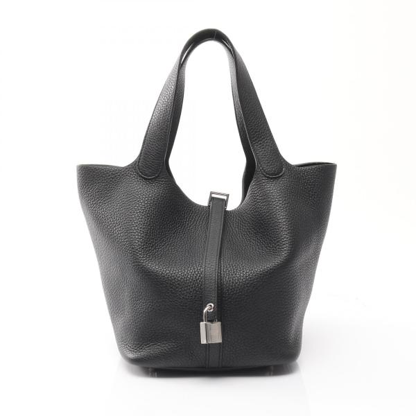 エルメス HERMES ピコタンロックMM ハンドバッグ バッグ レザー トリヨンクレマンス トリヨンクレマンス レディース ホワイト系 060991CK 【中古】 HERMES（エルメス） ピコタンロックMM ブランドオフ レザー