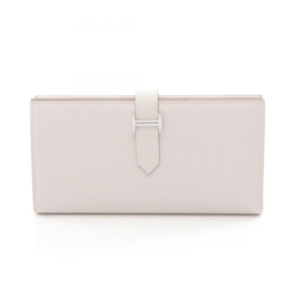 HERMES（エルメス） ベアンスフレ ブランドオフ レザー 二つ折り長財布