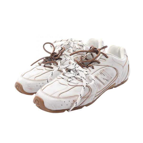 ミュウ miu × New Balance 530 SL ブランドオフ Miu レザー スニーカー