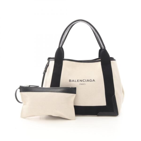BALENCIAGA（バレンシアガ） NAVY CABAS S ネイビーカバ ブランドオフ