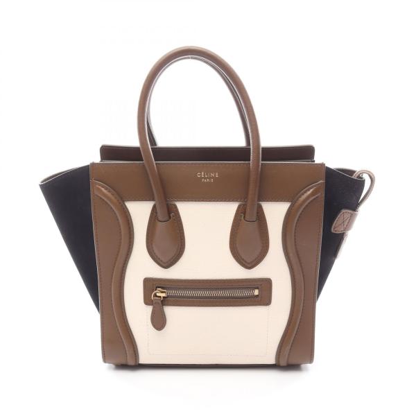 CELINE（セリーヌ） ラゲージ マイクロショッパー ブランドオフ レザー