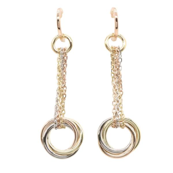 Cartier（カルティエ） トリニティ ピアス ブランドオフ CARTIER K18