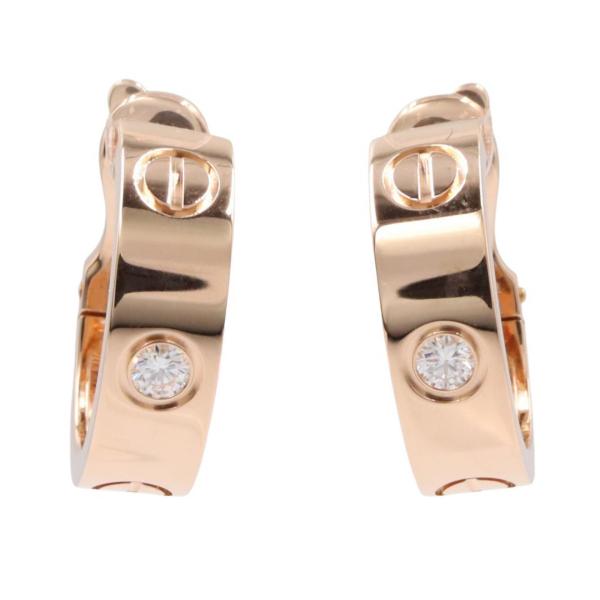 Cartier（カルティエ） ラブフープ ダイヤ ピアス ブランドオフ