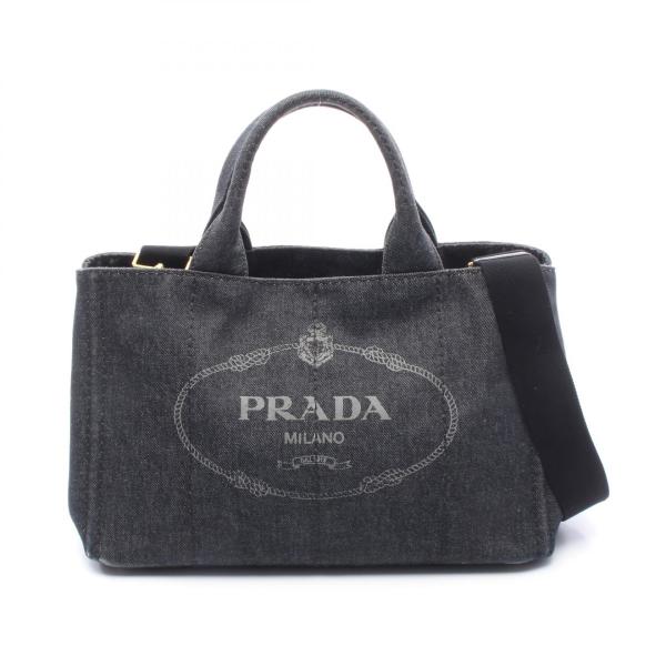 PRADA（プラダ） DENIM CANAPA カナパ ブランドオフ デニム トート