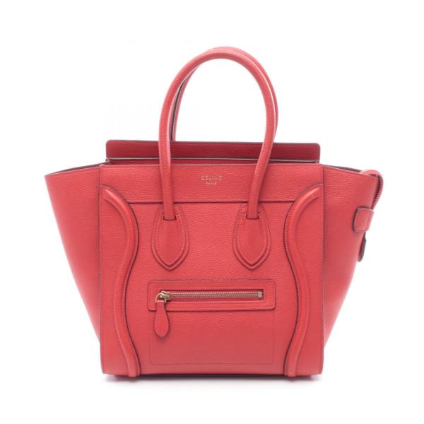 CELINE（セリーヌ） ラゲージ マイクロショッパー ブランドオフ レザー