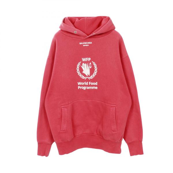 正規品　balenciaga wfp パーカー BALENCIAGA（バレンシアガ） WFP ロゴプリント ブランドオフ コットン