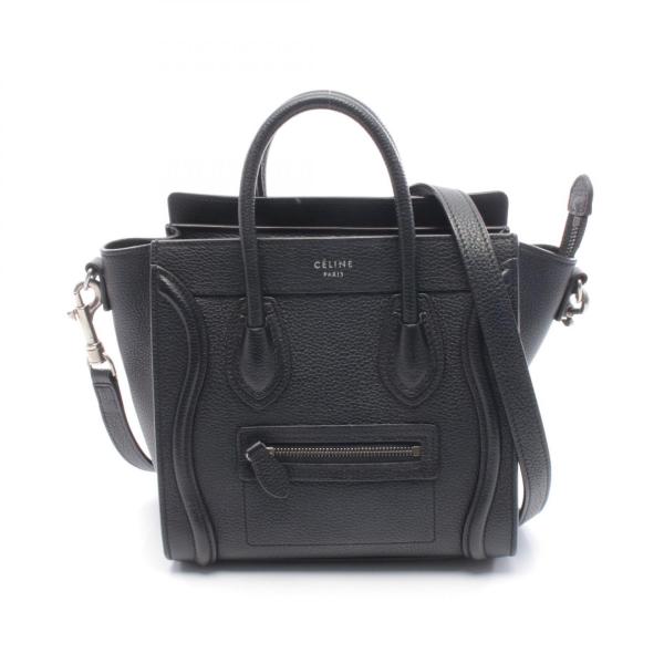 CELINE（セリーヌ） ラゲージ ナノショッパー ブランドオフ レザー