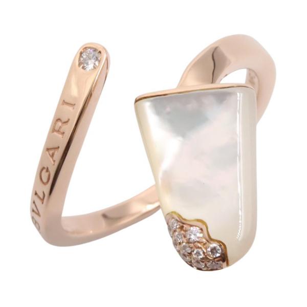BVLGARI（ブルガリ） ジェラーティ ダイヤ マザーオブパール リング