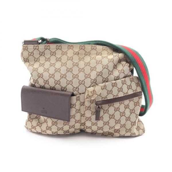 GUCCI（グッチ） GGキャンバス シェリーライン ブランドオフ