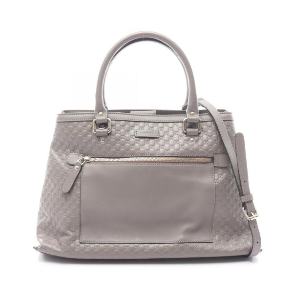 GUCCI（グッチ） マイクログッチシマ 2WAY ブランドオフ レザー