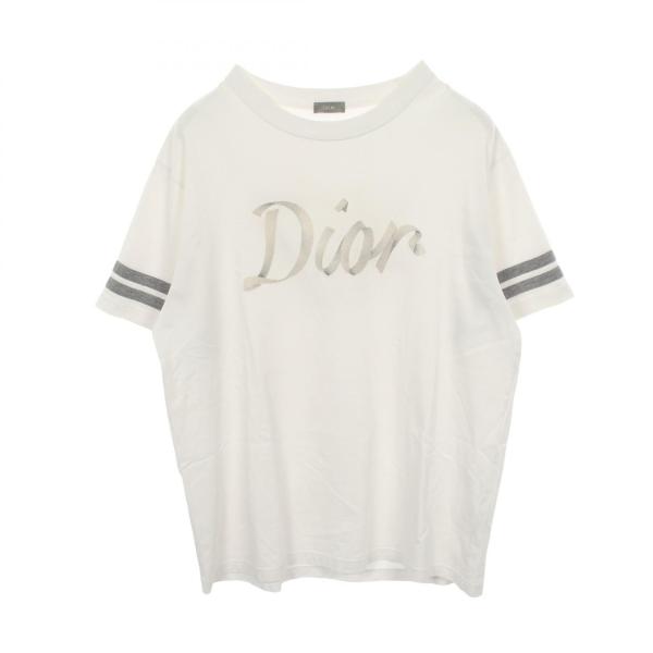 ディオール ロゴ刺繍 クルーネック ブランドオフ Dior コットン 半袖T