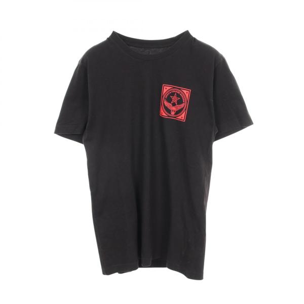 極美品 CHROME HEARTS クロムハーツ 半袖Ｔシャツ サイズS FOTI フォティ スカル プリント コットン ブラック ブルー ピンク 中古 4c065828 Chrome Hearts - 極美品 CHROME HEARTS クロムハーツ 半袖Tシャツ