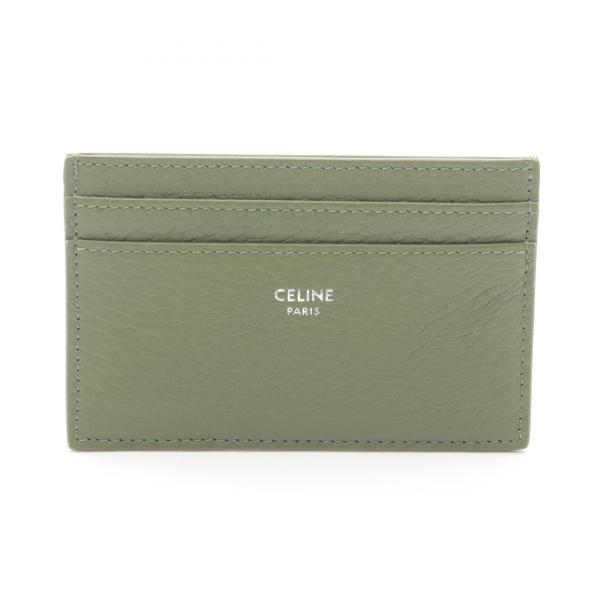 CELINE（セリーヌ） ミディアム カードホルダー ブランドオフ レザー