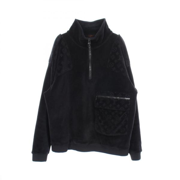 極美品！ルイヴィトン　モノグラム　エンボス　トラックジャケット　型押し　ブルゾン LOUIS VUITTON（ルイ・ヴィトン） モノグラム エンボス加工 ハーフ