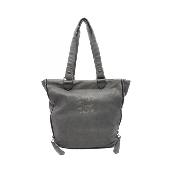 LOEWE（ロエベ） アナグラム ブランドオフ レザー トートバッグ レザー