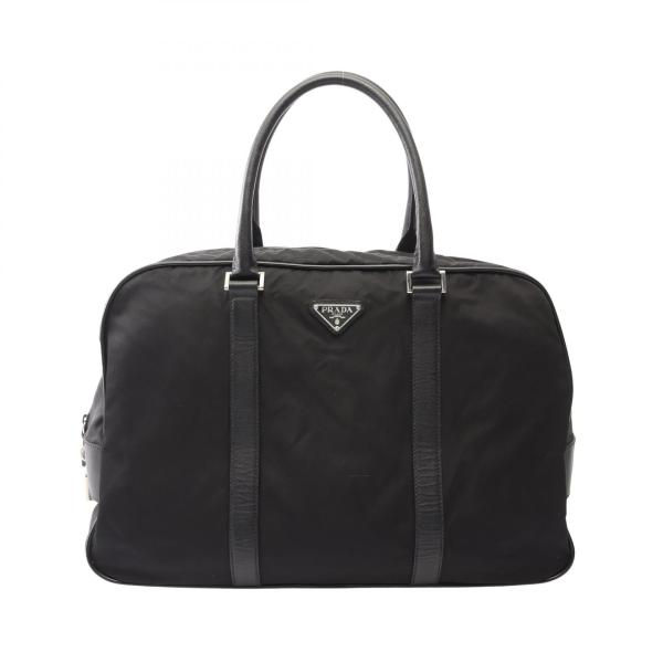 PRADA プラダ ナイロン ボストンバッグ 大容量 黒 旅行バッグ 正規品 PRADA（プラダ） VIAGGIO ブランドオフ ナイロン ボストンバッグ