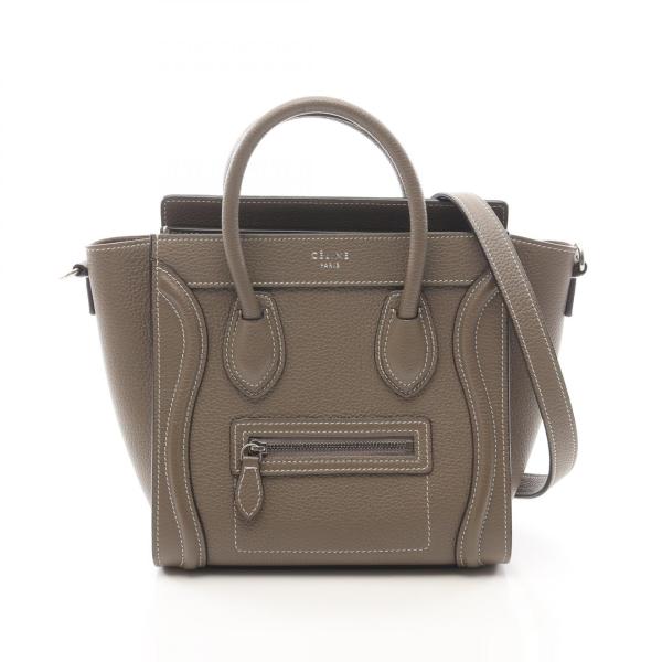 CELINE（セリーヌ） ラゲージ ナノショッパー 2WAY ブランドオフ 