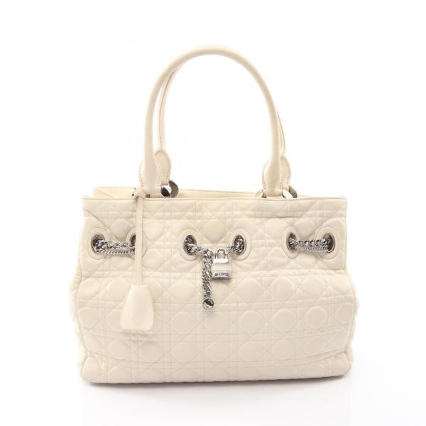 ❤️正規品❣️ レディディオール　ラムレザー　カナージュ トートバッグ ディオール LADY DIOR レディディオール カナージュ ブランドオフ Dior