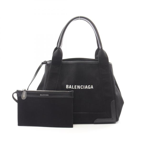 BALENCIAGA（バレンシアガ） NAVY CABAS S ネイビーカバ ブランドオフ