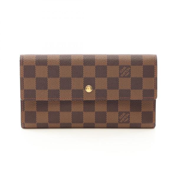 ルイヴィトン ダミエ ポルトフォイユ インターナショナル 三つ折り 長財布 LOUIS VUITTON（ルイ・ヴィトン） ポルトフォイユ インターナショナル