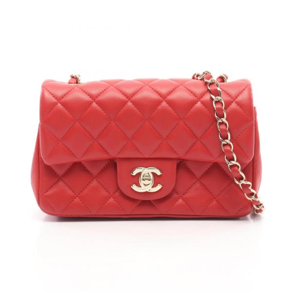 CHANEL（シャネル） ミニマトラッセ20 ブランドオフ ラムスキン（羊革
