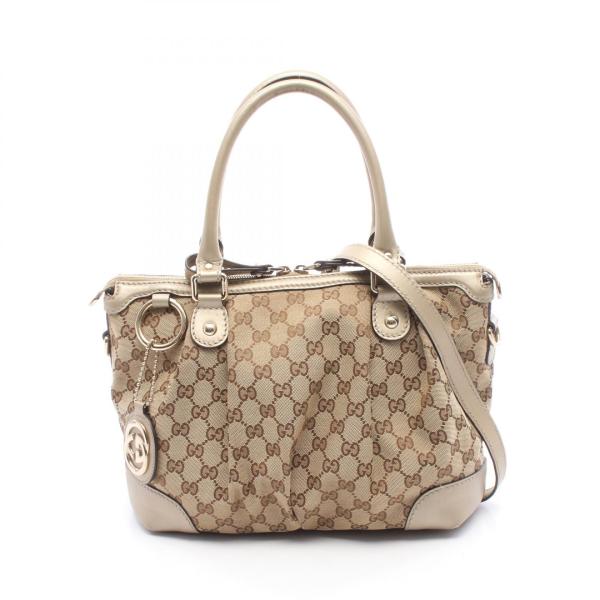 GUCCI（グッチ） 爆買 スーキー GGキャンバス 2WAY ブランドオフ