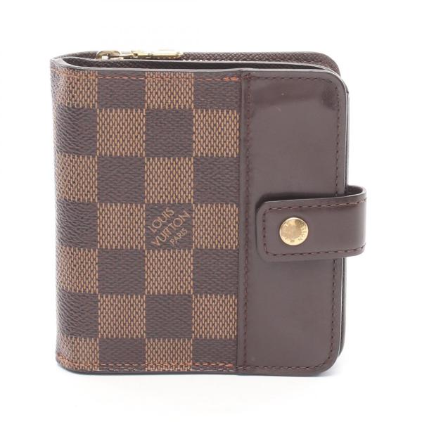 LOUIS VUITTON（ルイ・ヴィトン） コンパクトジップ ダミエエベヌ